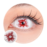 17mm Sweety Mini Sclera Red Splash