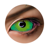 22mm Sweety Green Sclera Contacts - Hulk