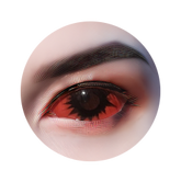 22mm Sweety Naruto Inferno Eclipse Scleral Contacts