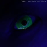 17mm Sweety UV Glow Green Mini Sclera Lens