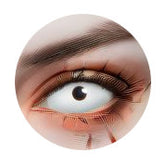 22mm Sweety Sclera Zombie White Out Contacts