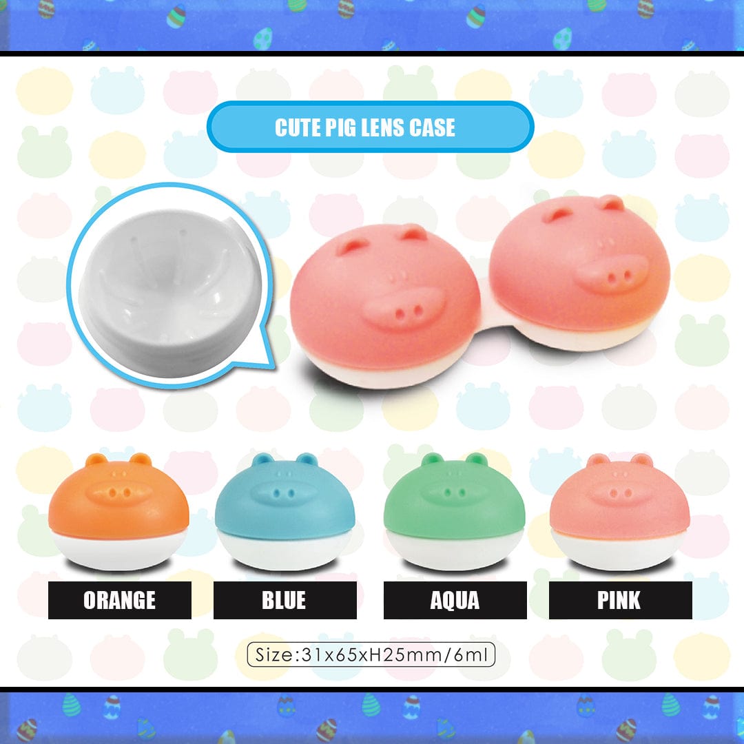 Bonasse Cute Pig Contact Lens Case