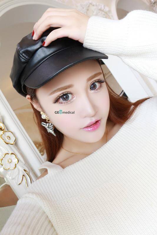 Geo Medical Geo Fresh Gray Circle Lens