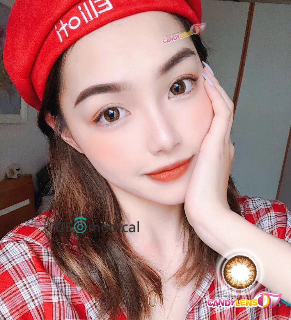 Geo Medical Grang Grang Brown Circle Lens