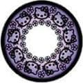Royal Candy Hello Kitty Violet Color Contact Lens