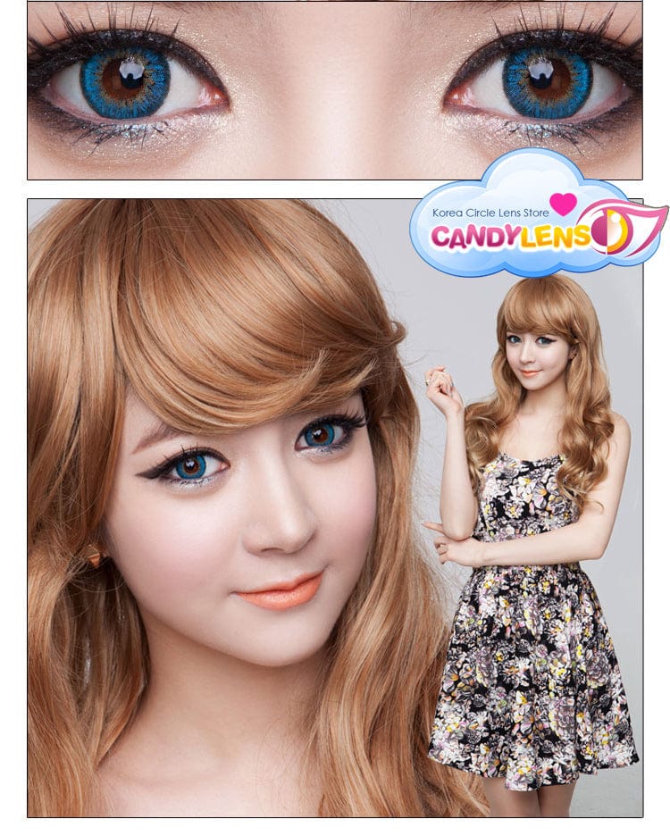 Royal Candy Royal Candy Puffy 3 Tone Aqua