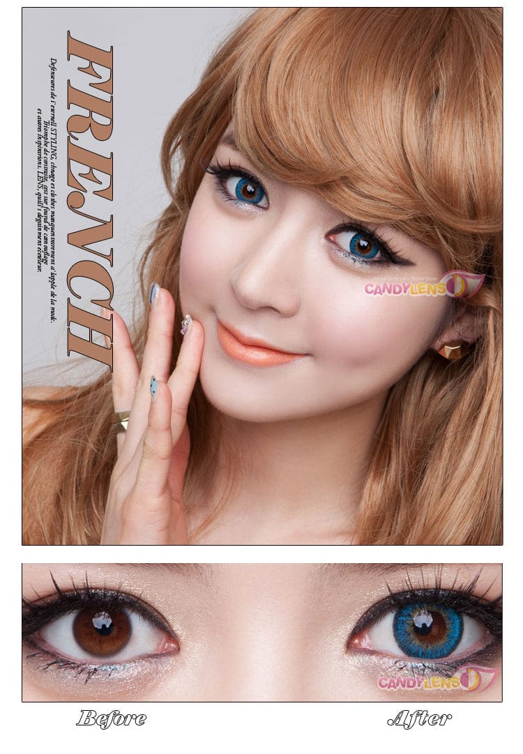 Royal Candy Royal Candy Puffy 3 Tone Aqua