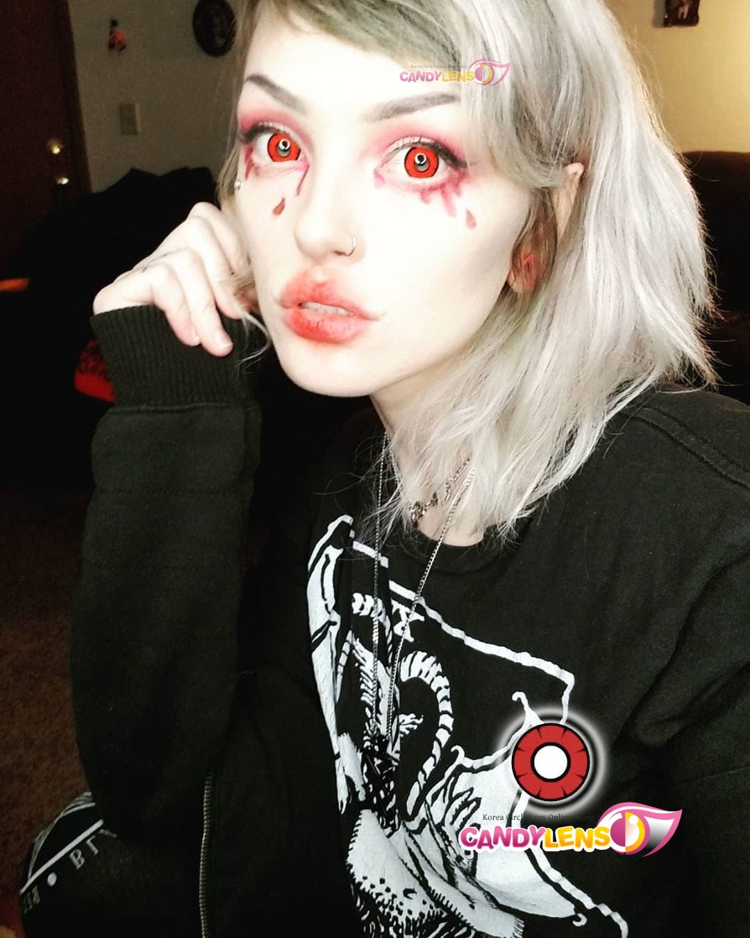 Twilight Vassen Twilight Red Contact Lenses