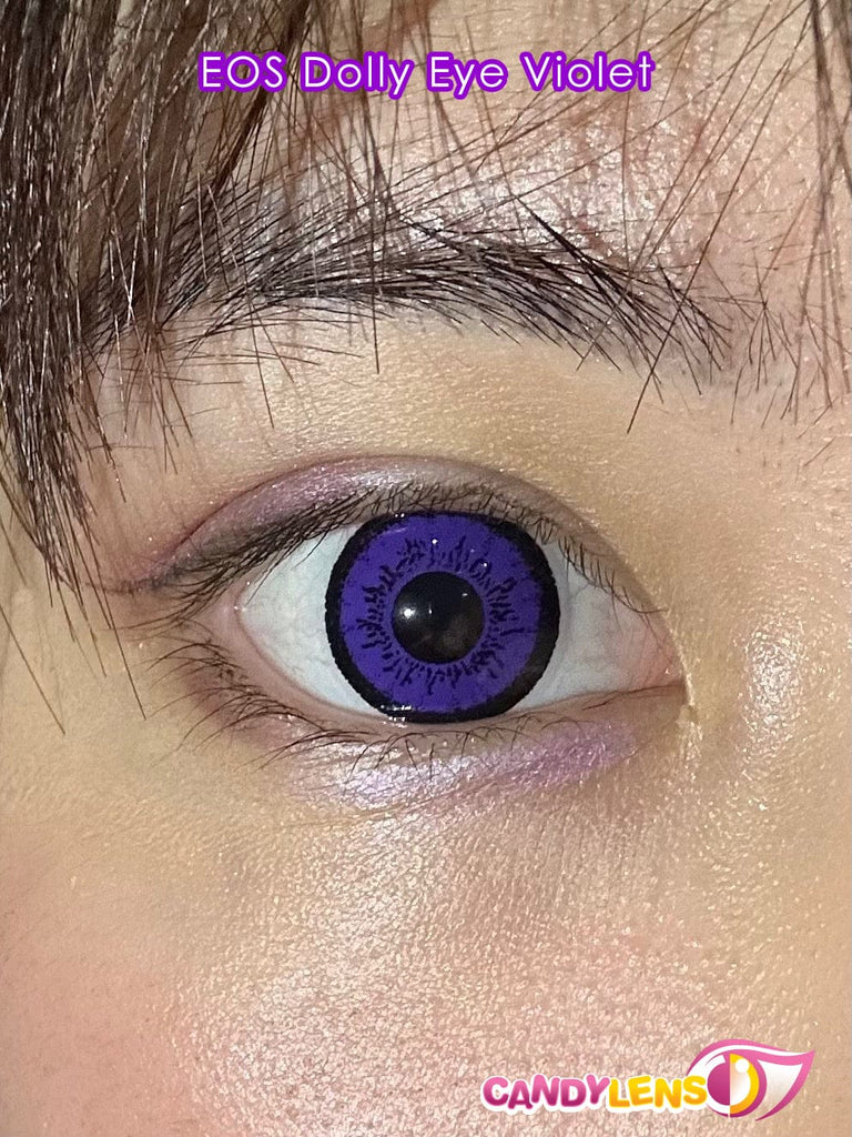 Dolly Eye Violet Color Circle Lens Candylens 2097