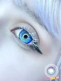 Comic Tears Blue Colored Contacts
