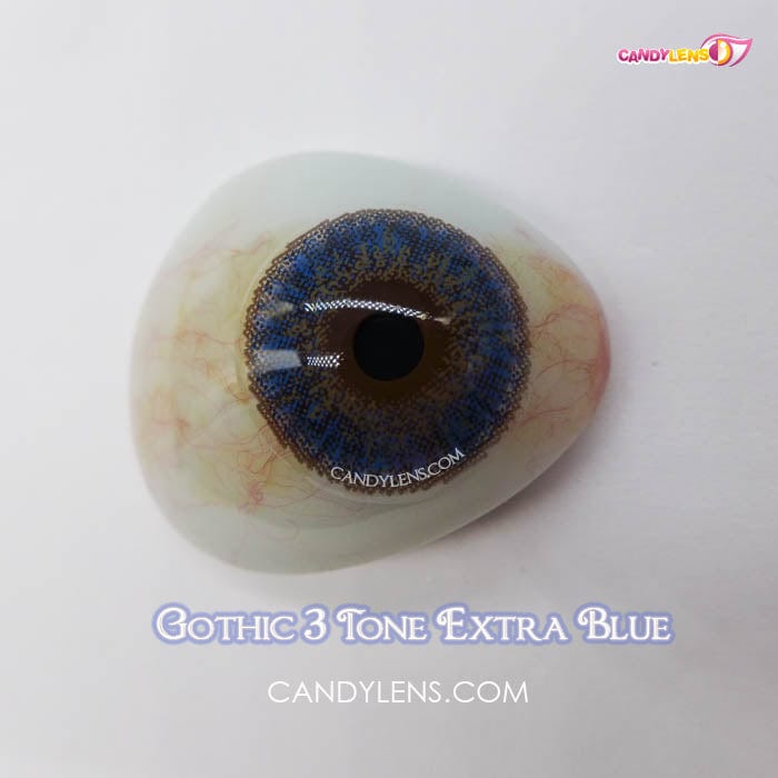 Royal Candy Gothic 3 Tone Extra Blue