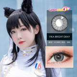 Vika Bright Gray Cosplay Color Lenses